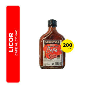 LICOR NEW STYLE CAFÉ AL COÑAC 200CC
