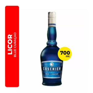 LICOR CUSENIER BLUE CURAÇAO 700ML