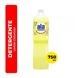 DETERGENTE CREMOSO LIMÓN ALA 750ML.
