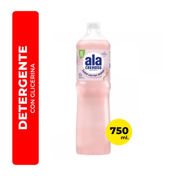 DETERGENTE ALA CREMOSO GLICERINA 750ML