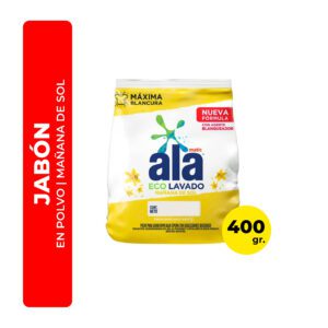 JABÓN EN POLVO MAÑANA DE SOL ALA MATIC 400G