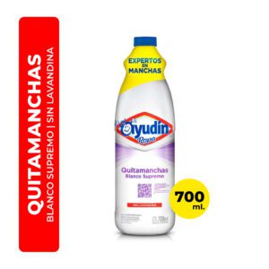 QUITAMANCHAS BLANCO SUPREMO SIN LAVANDINA AYUDÍN 700ML