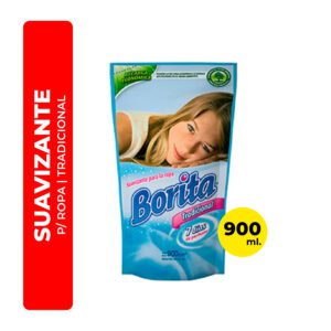 SUAVIZANTE DE ROPA BORITA TRADICONAL 900ML