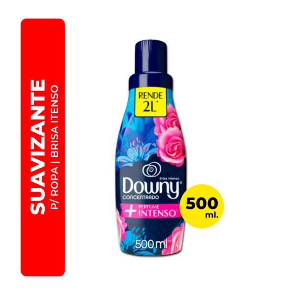 SUAVIZANTE DE ROPA DOWNY CONCENTRADO BRISA INTENSO 500ML