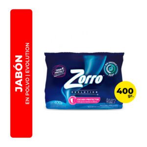 JABÓN EN POLVO ZORRO EVOLUTION 400G