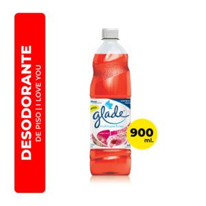 DESODORANTE DE PISO GLADE I LOVE YOU 900ML