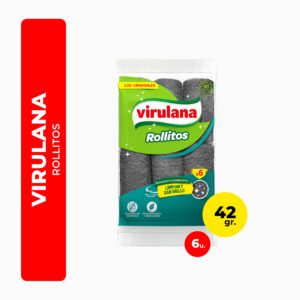 ESPONJA DE METAL VIRULANA 6U