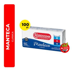 MANTECA LA SERENISIMA 100G