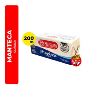 MANTECA LA SERENISIMA 200G