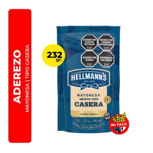 MAYONESA TIPO CASERA HELLMANN'S 232G