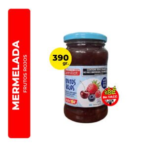 MERMELADA DE FRUTOS ROJOS CORMILLOT 390G