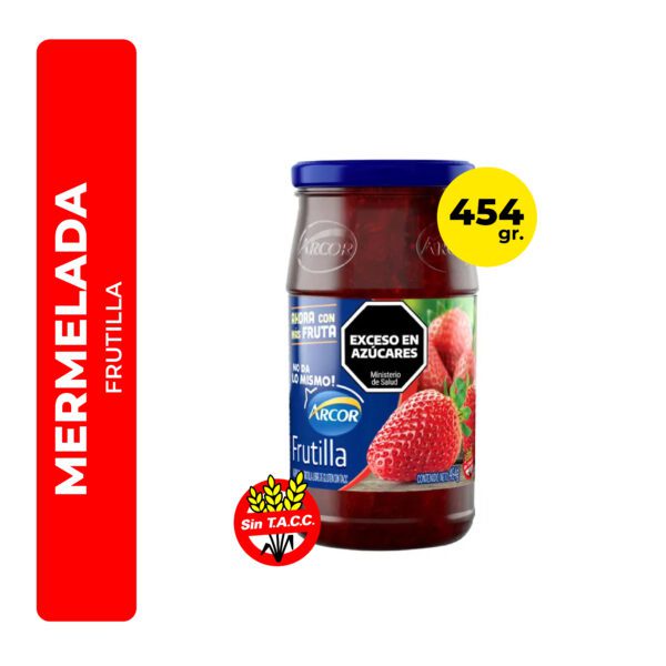 MERMELADA FRUTILLA ARCOR 454G