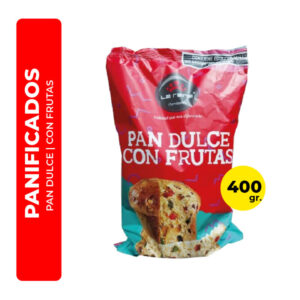 PAN DULCE CON FRUTAS LA REINA 400G