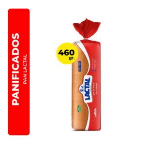 PAN BLANCO LACTAL 460G