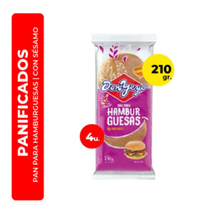 PAN PARA HAMBURGUESAS DON YEYO 4U