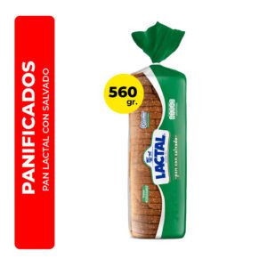 PAN CON SALVADO LACTAL 560G