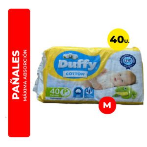 PAÑALES DUFFY COTTON M 40U
