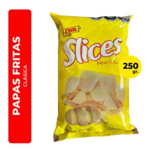 PAPAS FRITAS SLICES CLÁSICA 250G