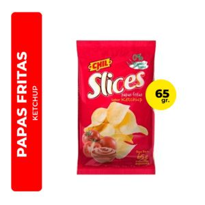 PAPAS FRITAS KETCHUP SLICES 65G