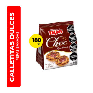 GALLETITAS PEPAS TRICHOC TRIO 180G