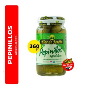 PEPINILLOS AGRIDULCES FLOR DE JARDIN 360G
