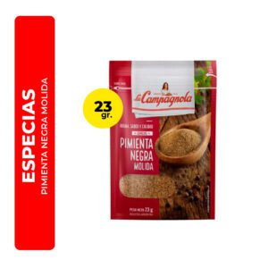 PIMIENTA NEGRA MOLIDA LA CAMPAGNOLA 23G