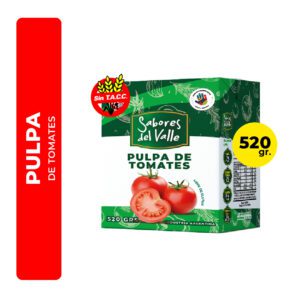 PULPA DE TOMATES SABORES DEL VALLE 520G