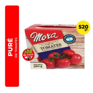 PURÉ DE TOMATES MORA 520G