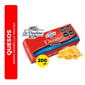 QUESO BARRA DANBO LA PAULINA 200G