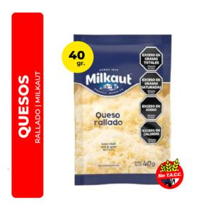 QUESO RALLADO MILKAUT 40G