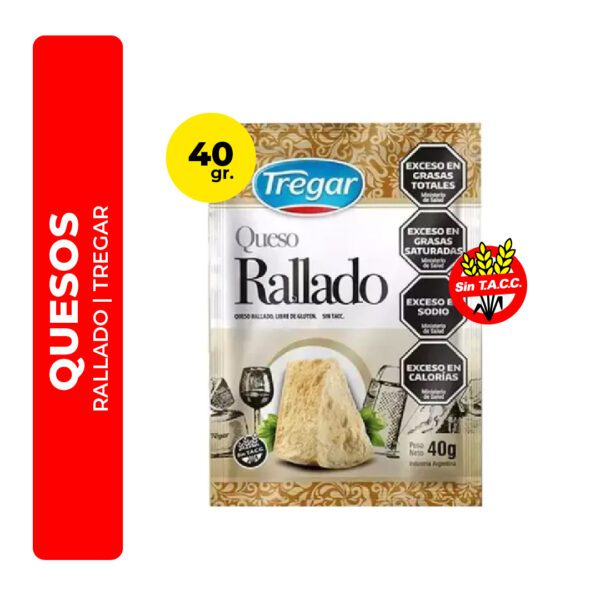QUESO RALLADO TREGAR 40G