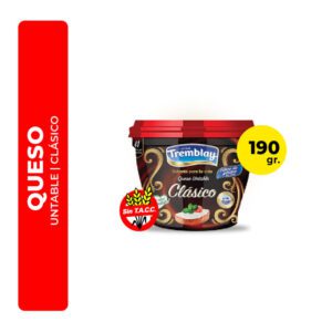QUESO UNTABLE CLÁSICO TREMBLAY 190G