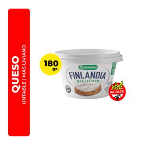 QUESO UNTABLE FINLANDIA MAS LIVIANO 180G