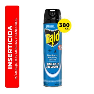 INSERTICIDA RAID PARA MOSCAS Y MOSQUITOS 360CC