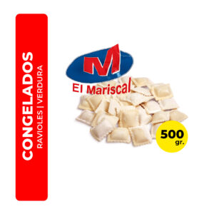 RAVIOLES DE VERDURA CONGELADOS EL MARISCAL 500G