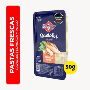 RAVIOLES POLLO Y ESPINACA DON YEYO 500G