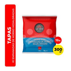 TAPAS PARA EMPANADAS HORNO LA REINA 12U