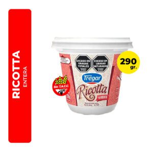 RICOTTA ENTERA TREGAR 290G