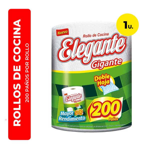 ROLLO DE COCINA ELEGANTE GIGANTE 22,3X15,9CM
