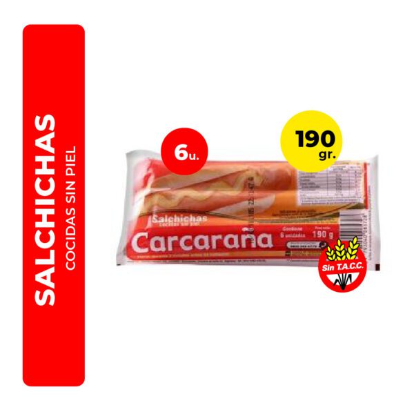 SALCHICHAS CARCARAÑA 6U