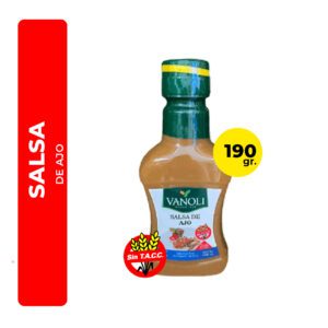 SALSA DE AJO VANOLI 190G