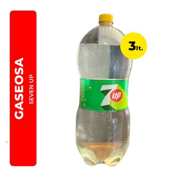GASEOSA 7UP 3L