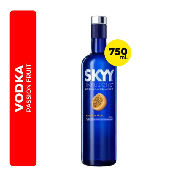 VODKA SKYY PASSION FRUIT 750ML