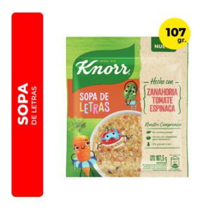 SOPA DE LETRAS KNORR 107,5G