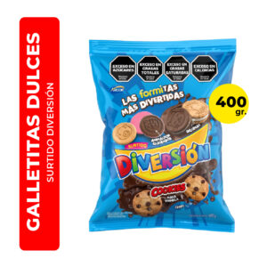 GALLETITAS DULCES SURTIDO DIVERSIÓN 400G