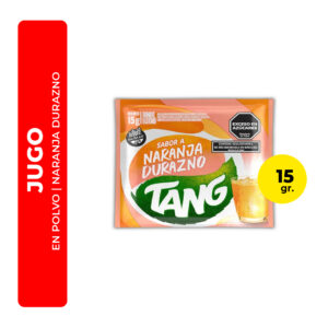 JUGO EN POLVO TANG SABOR NARANJA DURAZNO 15G