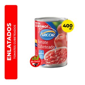 TOMATES CUBETEADOS ARCOR 400G