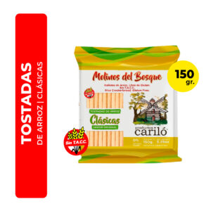 TOSTADAS DE ARROZ CLÁSICAS CARILÓ 150G