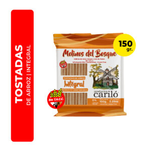 TOSTADAS DE ARROZ INTEGRAL CARILÓ 150G