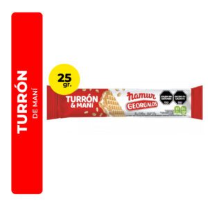 TURRÓN DE MANÍ GEORGALOS 25G